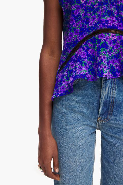 Bimba Y Lola мини горнище с пълен печат цветя облекло 28R6R345