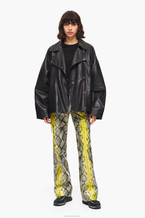 Bimba Y Lola кожено яке черен облекло 28R6R476