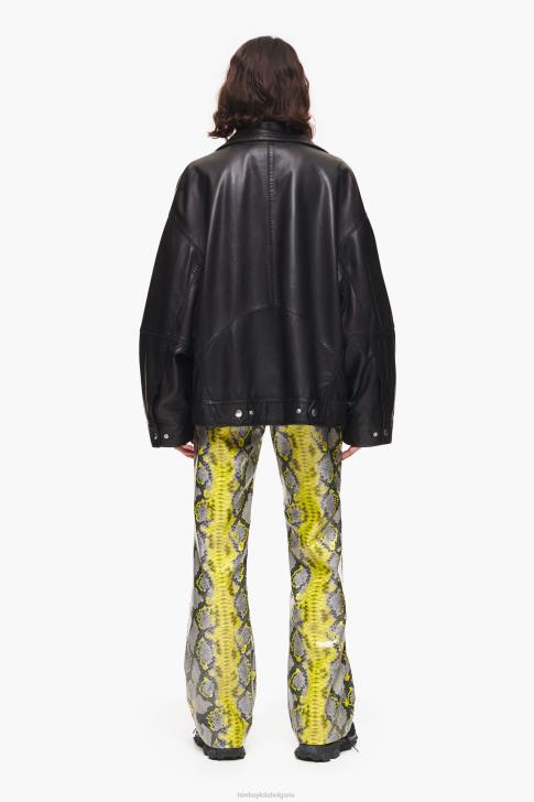 Bimba Y Lola кожено яке черен облекло 28R6R476