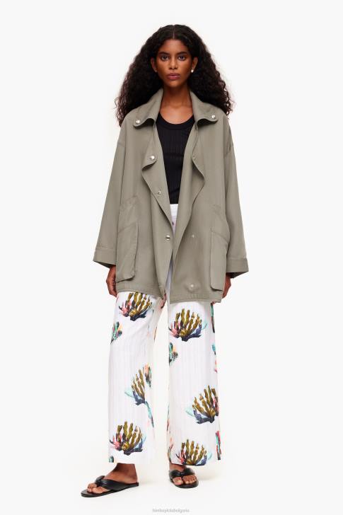 Bimba Y Lola флуиден изкоп каки облекло 28R6R479