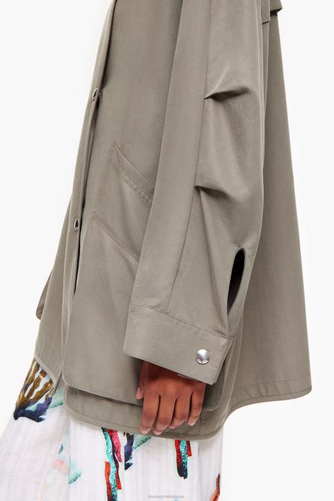 Bimba Y Lola флуиден изкоп каки облекло 28R6R479