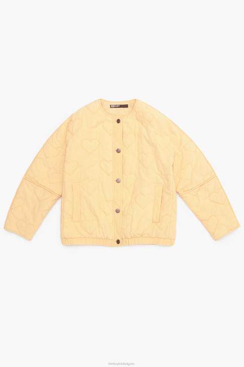 Bimba Y Lola ватирано яке със сърца праскова облекло 28R6R489