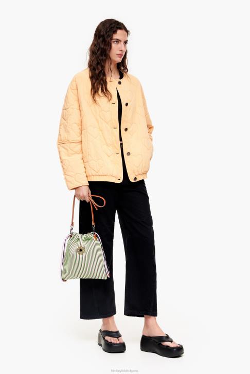 Bimba Y Lola ватирано яке със сърца праскова облекло 28R6R489