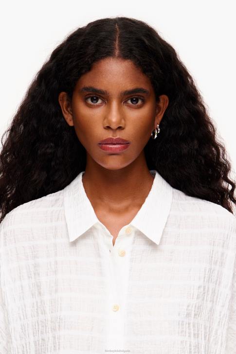 Bimba Y Lola къса риза слонова кост облекло 28R6R327