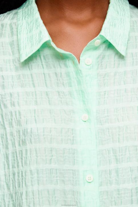 Bimba Y Lola къса риза мента облекло 28R6R328