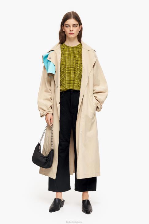 Bimba Y Lola гингам горни квадратчета жълто облекло 28R6R338