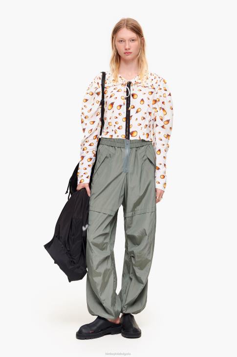 Bimba Y Lola къса огнена блуза слонова кост облекло 28R6R343