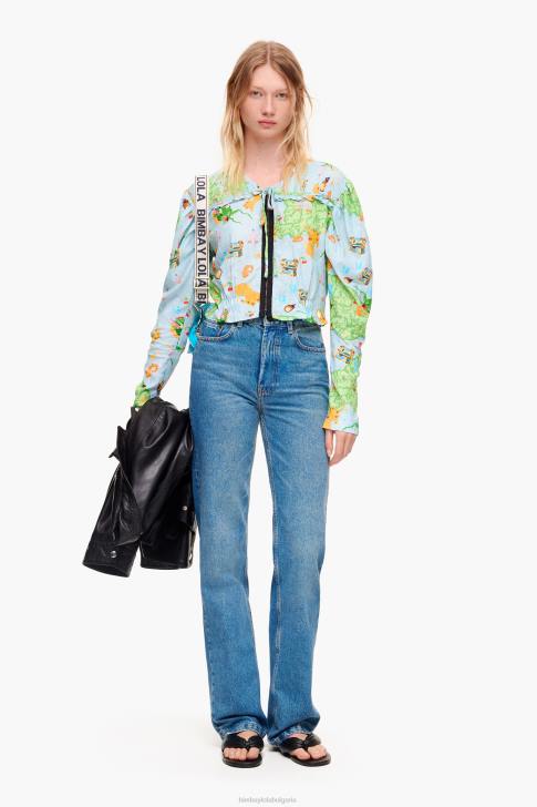 Bimba Y Lola блуза за игри vigo изрязано облекло 28R6R344