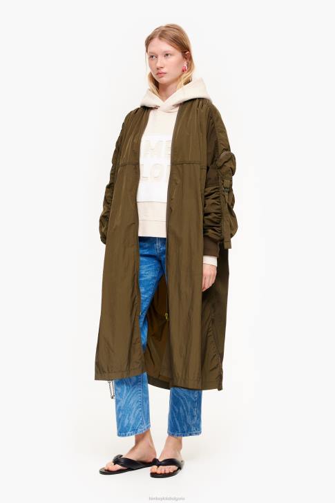 Bimba Y Lola памучен суичър слонова кост облекло 28R6R492