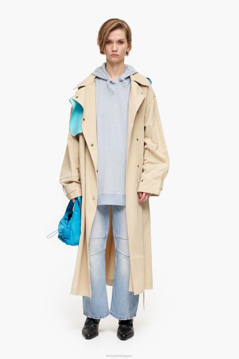 Bimba Y Lola памучен суичър син облекло 28R6R493