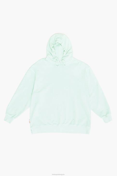 Bimba Y Lola искрящ суичър мента облекло 28R6R501