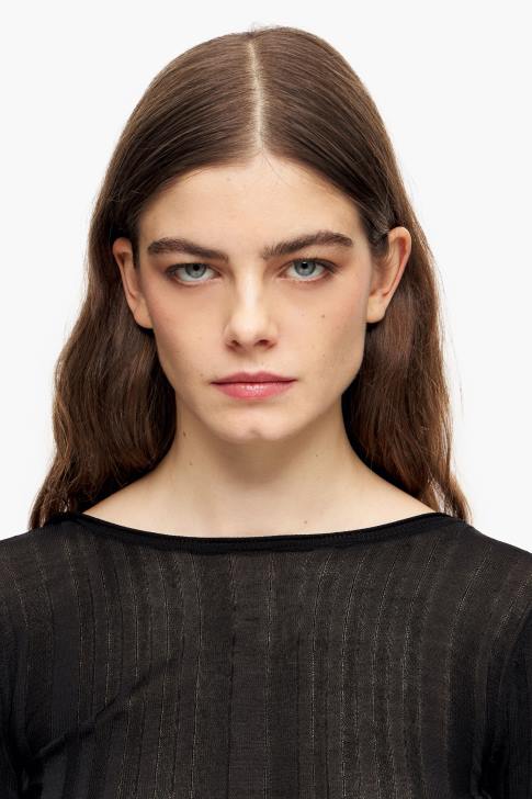 Bimba Y Lola втален пуловер черен облекло 28R6R384