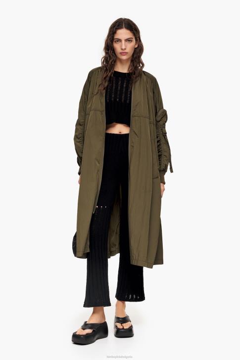 Bimba Y Lola рипсиран прав панталон черен облекло 28R6R389