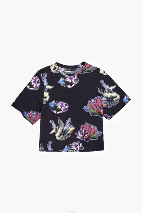 Bimba Y Lola тъмно коралова тениска сиво облекло 28R6R266