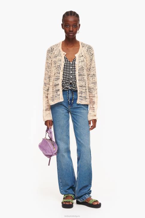 Bimba Y Lola карирана тениска черен облекло 28R6R290