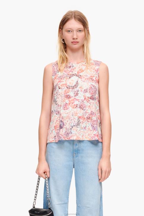 Bimba Y Lola тениска с пълен принт плодове облекло 28R6R293