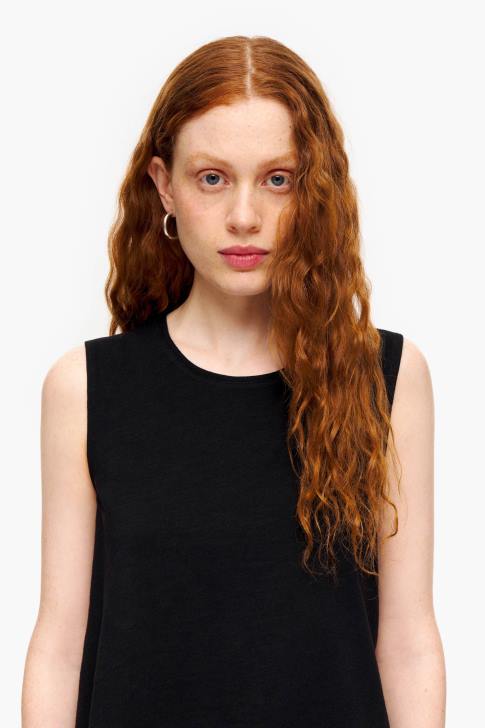 Bimba Y Lola памучна тениска черен облекло 28R6R294