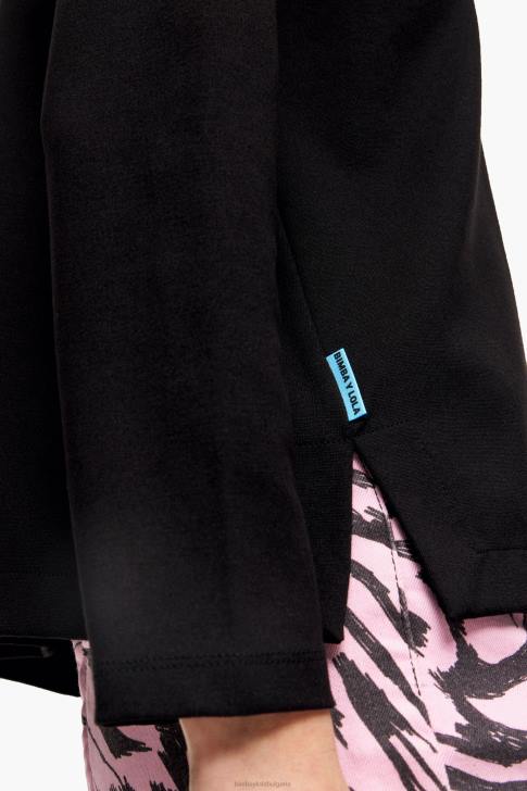 Bimba Y Lola плетена тениска черен облекло 28R6R301