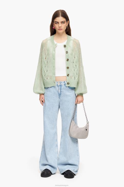 Bimba Y Lola найлонова лунна чанта камък аксесоари 28R6R101