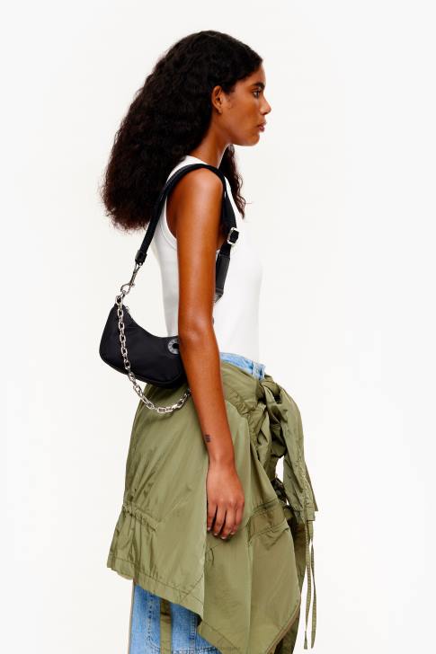 Bimba Y Lola найлонова лунна чанта черен аксесоари 28R6R102