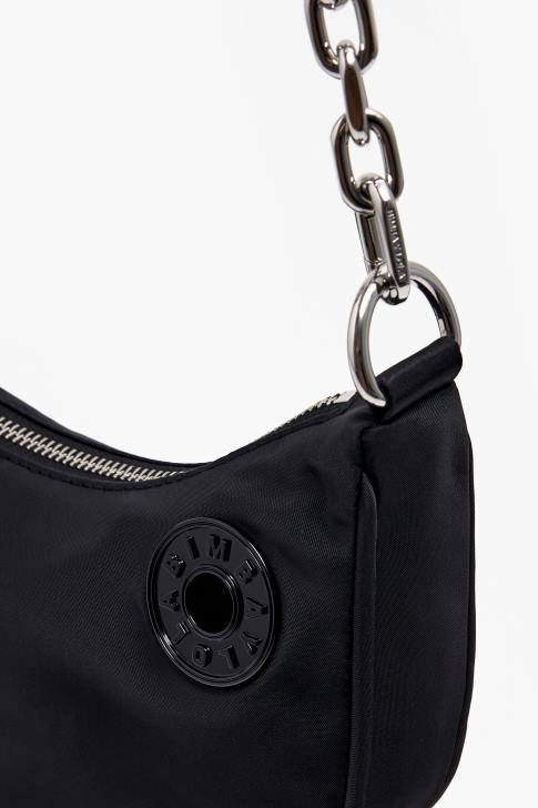 Bimba Y Lola найлонова лунна чанта черен аксесоари 28R6R102