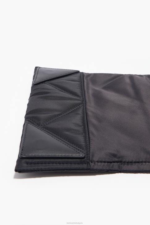 Bimba Y Lola найлонова чанта за кръст с капак черен аксесоари 28R6R106