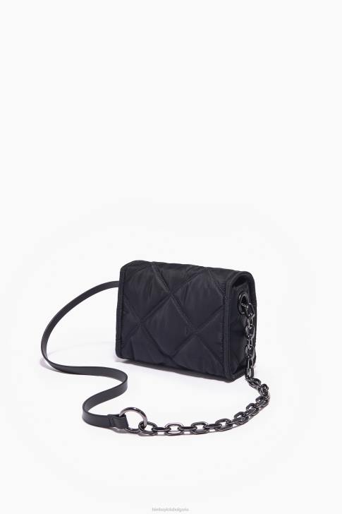 Bimba Y Lola найлонова чанта за кръст с капак черен аксесоари 28R6R108