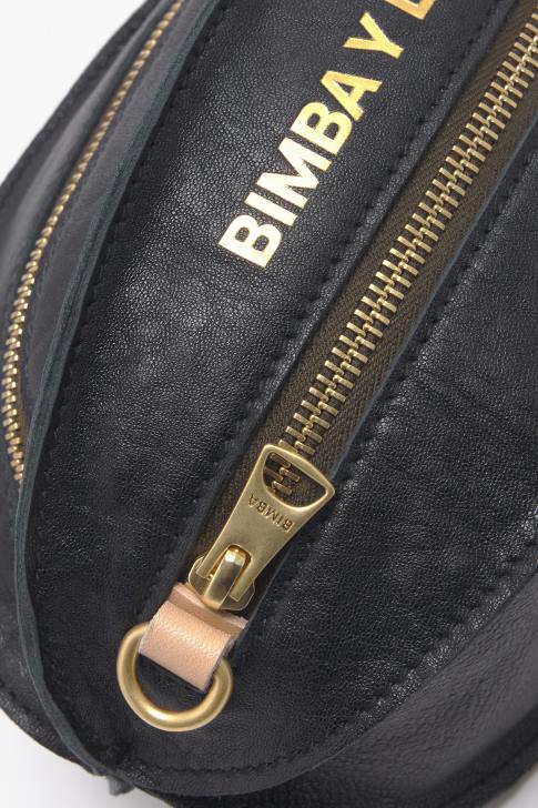 Bimba Y Lola кожена чанта пелота черен аксесоари 28R6R139