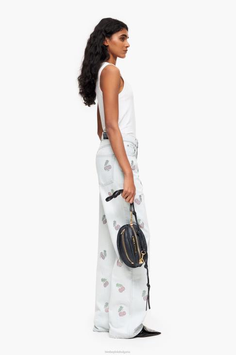 Bimba Y Lola кожена чанта пелота черен аксесоари 28R6R139