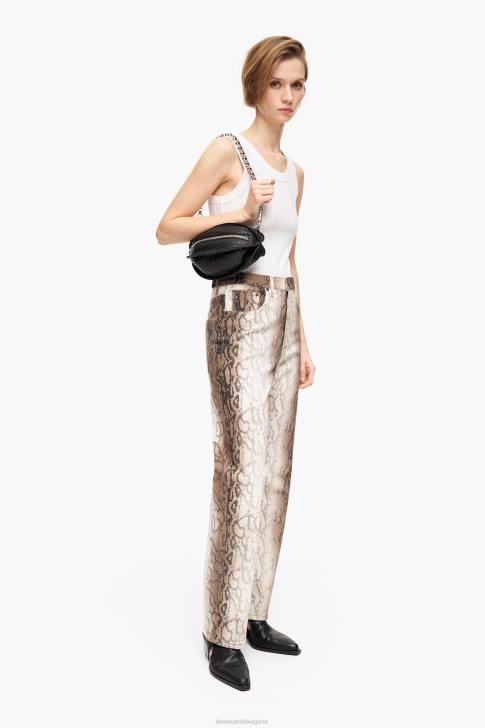 Bimba Y Lola кожена чанта пелота черен аксесоари 28R6R141