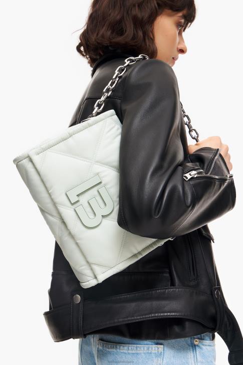 Bimba Y Lola найлонова чанта през рамо сиво аксесоари 28R6R148