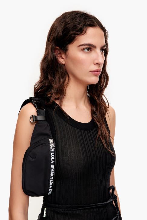 Bimba Y Lola найлонова чанта черен аксесоари 28R6R166