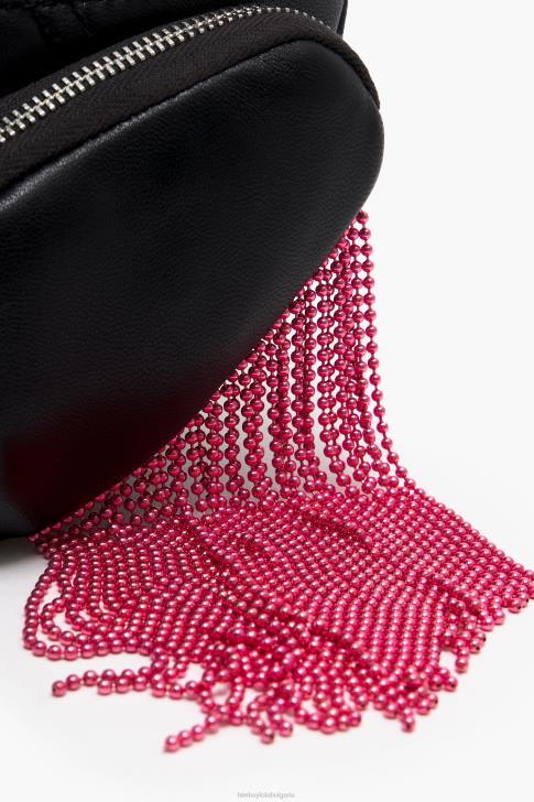 Bimba Y Lola кожена джобна чанта черен аксесоари 28R6R170