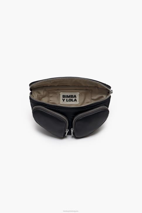 Bimba Y Lola кожена джобна чанта черен аксесоари 28R6R171