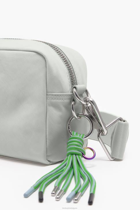 Bimba Y Lola найлонова чанта през рамо ледено сиво аксесоари 28R6R25