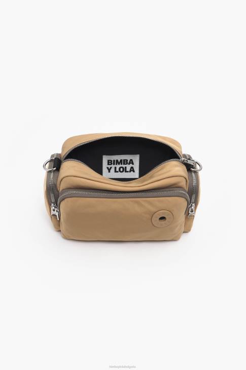 Bimba Y Lola найлонова чанта през рамо тен аксесоари 28R6R34