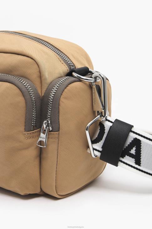 Bimba Y Lola найлонова чанта през рамо тен аксесоари 28R6R34