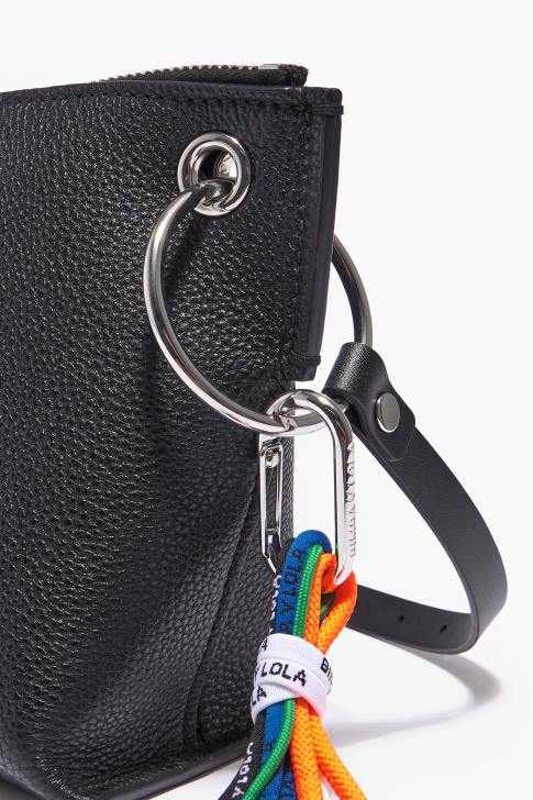 Bimba Y Lola кожена чанта през рамо черен аксесоари 28R6R43