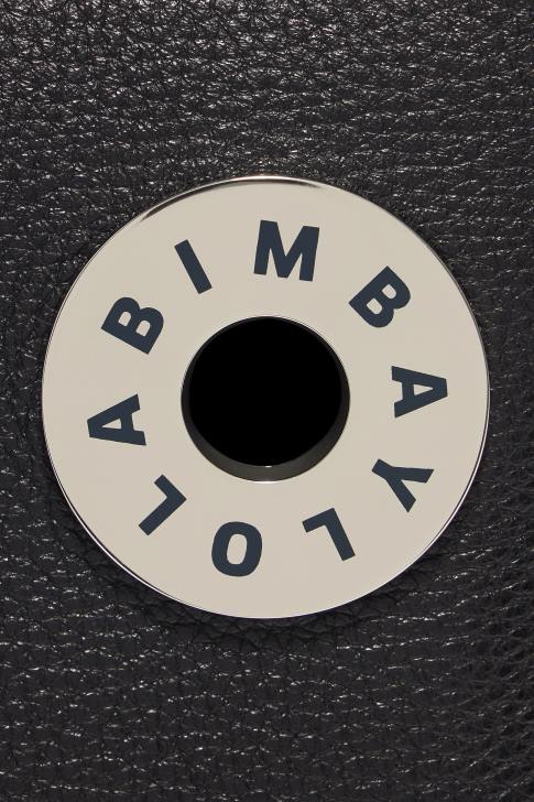 Bimba Y Lola кожена трапецовидна чанта черен аксесоари 28R6R47