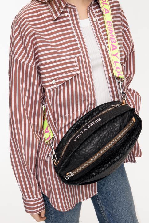 Bimba Y Lola кожена чанта пелота черен аксесоари 28R6R4