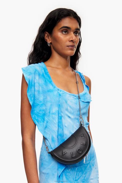 Bimba Y Lola кожена чимо чанта черен аксесоари 28R6R66