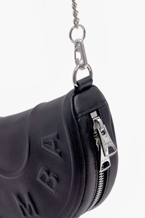 Bimba Y Lola кожена чимо чанта черен аксесоари 28R6R66