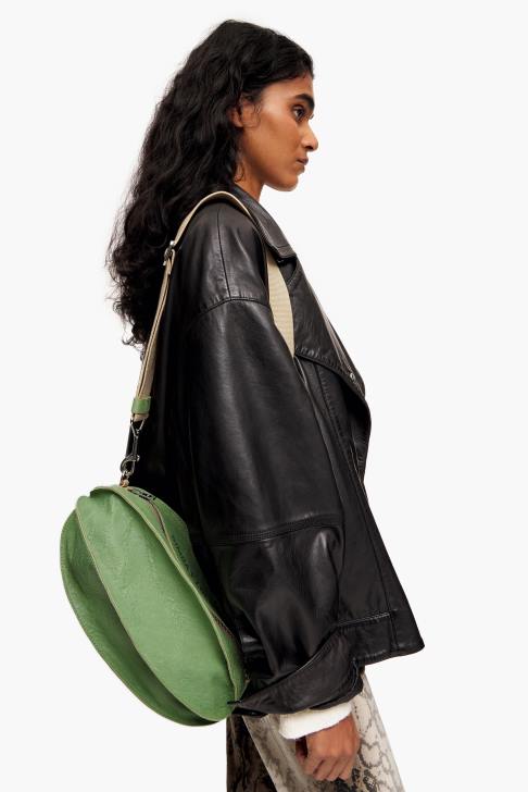 Bimba Y Lola кожена чанта пелота зелено аксесоари 28R6R69