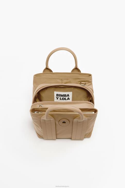 Bimba Y Lola найлонова чанта тен аксесоари 28R6R72