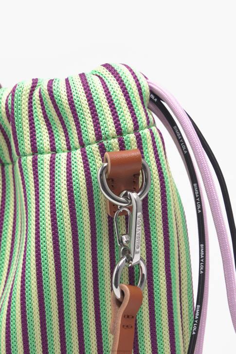 Bimba Y Lola плетена чанта тип кофа жълто аксесоари 28R6R88