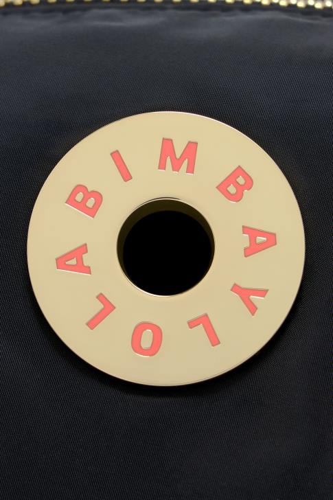 Bimba Y Lola найлонова набрана чанта за кръст черен аксесоари 28R6R90