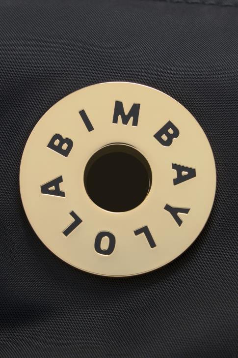 Bimba Y Lola найлонова набрана чанта за кръст черен аксесоари 28R6R92