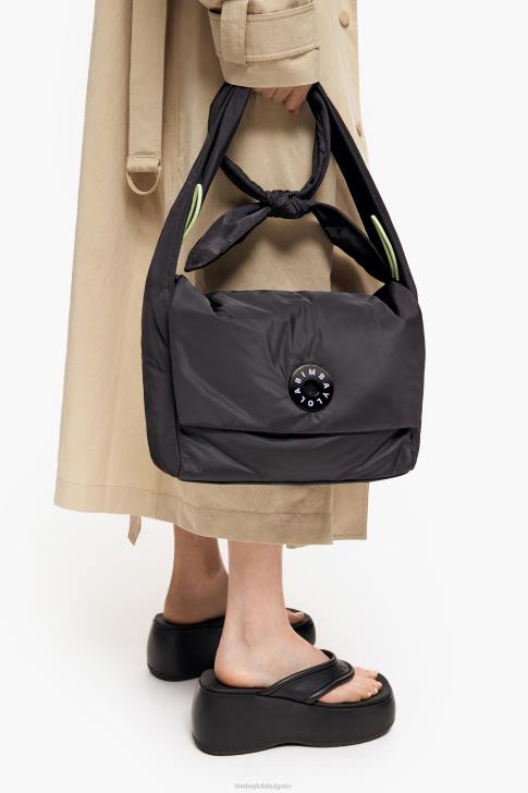 Bimba Y Lola найлонова чанта през рамо антрацит аксесоари 28R6R94