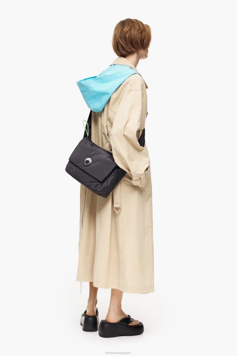 Bimba Y Lola найлонова чанта през рамо антрацит аксесоари 28R6R94