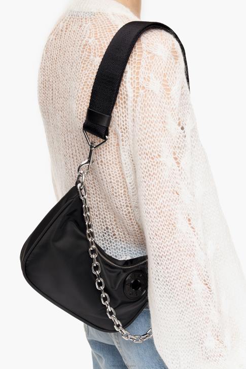 Bimba Y Lola найлонова лунна чанта черен аксесоари 28R6R99